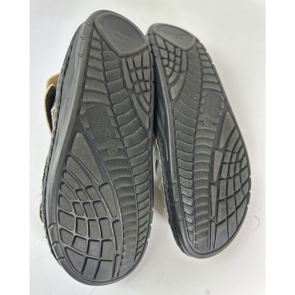 Finn Comfort Sausalito Silver Metallic Leather Slingback Sandals EU 37 US 6.5 7 - Picture 9 of 11